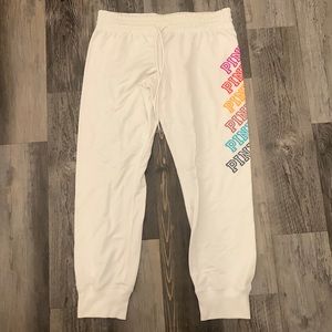 Victoria’s Secret- Pink Sweat Pants, Size L